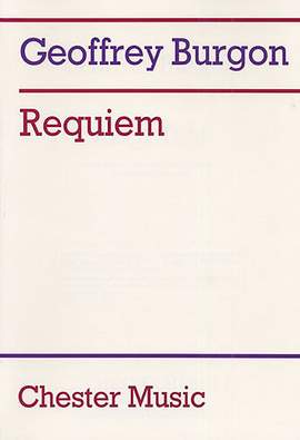 Geoffrey Burgon: Requiem (Full Score)