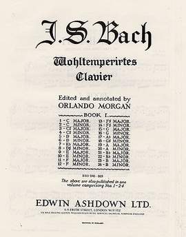 JS Bach: Prelude and Fugue No 02 In C Minor