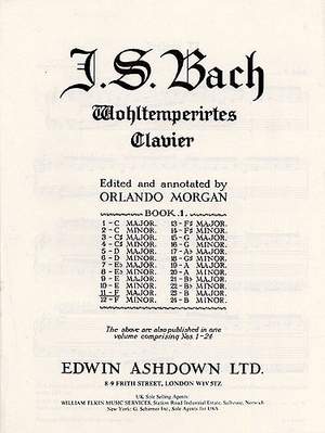 JS Bach: Prelude and Fugue No 11 In F Major