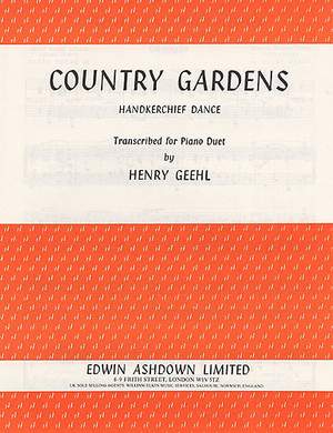 Cecil Sharp: Country Gardens