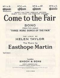Martin Easthope: Come To The Fair In G Major