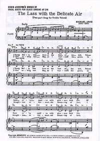 Michael Arne: The Lass With The Delicate Air