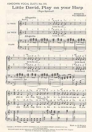 Little David Play On Your Harp (Vocal Duet/Piano)