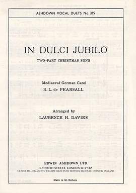 Robert Pearsall: In Dulci Jubilo