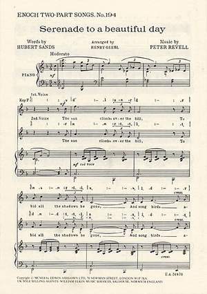 Peter Revell: Serenade To A Beautiful Day