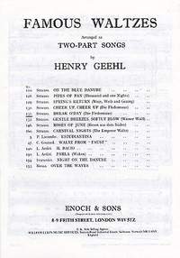 Johann Strauss II: Break O' Day (Vocal Duet/Piano)