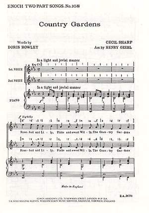 Cecil Sharp: Country Gardens