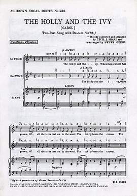 Cecil Sharp: The Holly and The Ivy