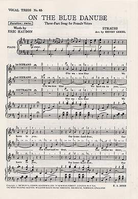 Johann Strauss Jr.: On The Blue Danube
