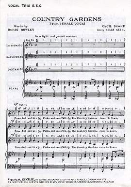 Cecil Sharp: Country Gardens