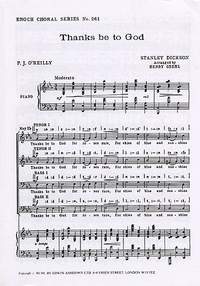 Stanley Dickson: Thanks be to God