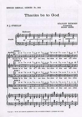 Stanley Dickson: Thanks be to God