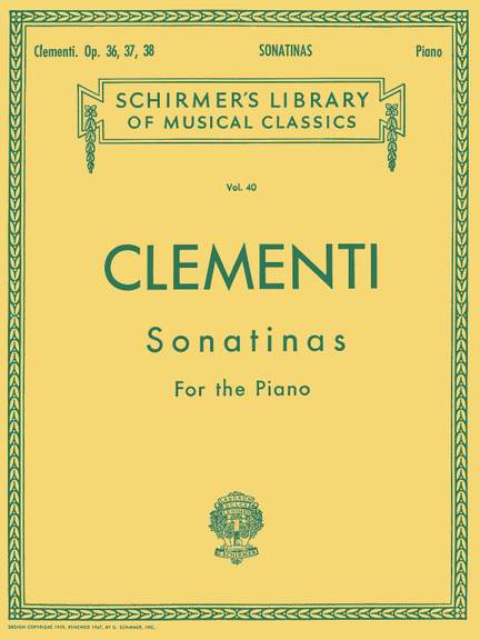 Muzio&#x20;Clementi&#x3A;&#x20;12&#x20;Sonatinas,&#x20;Op.&#x20;36,&#x20;37,&#x20;38