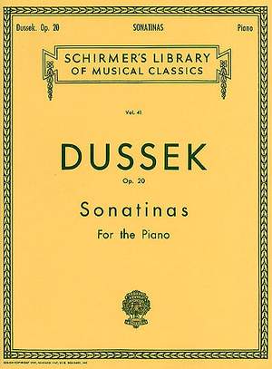 Jan Ladislav Dussek: 6 Sonatinas, Op. 20