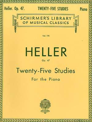 Stephen Heller: 25 Studies for Rhythm and Expression, Op. 47