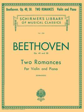 Ludwig van Beethoven: 2 Romanze, Op. 40 and 50