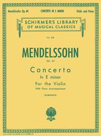 Felix Mendelssohn Bartholdy: Concerto In E Minor Op.64