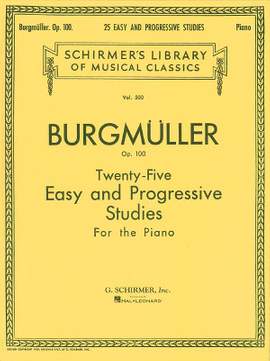 Friedrich Burgmüller: Twenty-Five Easy and Progressive Studies Op. 100