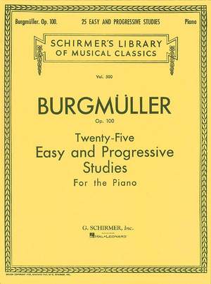 Friedrich Burgmüller: Twenty-Five Easy and Progressive Studies Op. 100