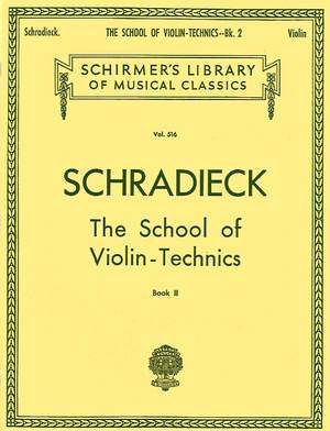 Henry Schradieck: School of Violin Technics - Book 2