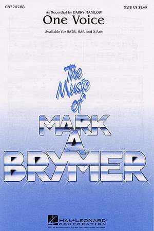 Mark Brymer: One Voice