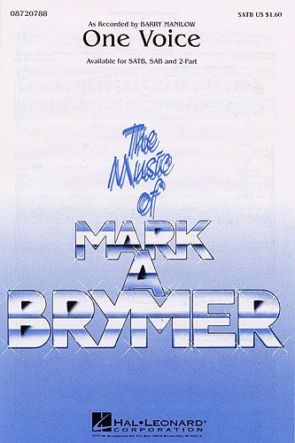 Mark Brymer: One Voice