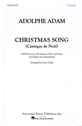 A. Adam: Cantique de Noël
