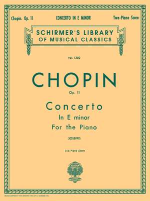 Frédéric Chopin: Concerto No. 1 in E Minor, Op. 11