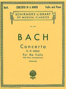 Johann Sebastian Bach: Violin Concerto No.1 In A Minor BWV1041