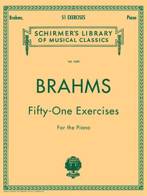 Johannes Brahms: 51 Exercises