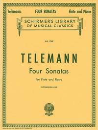 Georg Philipp Telemann: Four Sonatas For Flute And Piano
