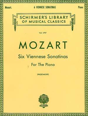 Wolfgang Amadeus Mozart: 6 Viennese Sonatinas for the Piano