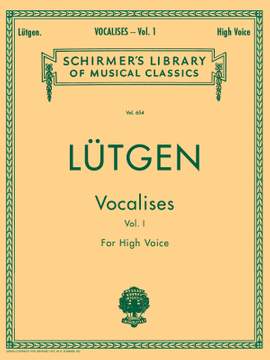 B. Lütgen: Vocalises (20 Daily Exercises) - Book I