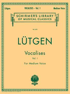 B. Lütgen: Vocalises (20 Daily Exercises) - Book I