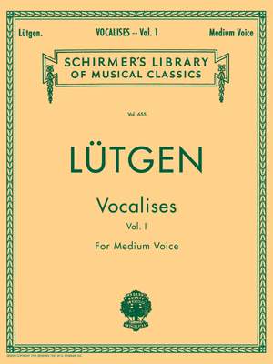 B. Lütgen: Vocalises (20 Daily Exercises) - Book I