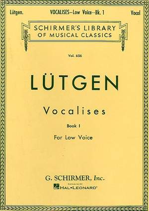 B. Lütgen: Vocalises (20 Daily Exercises) - Book I