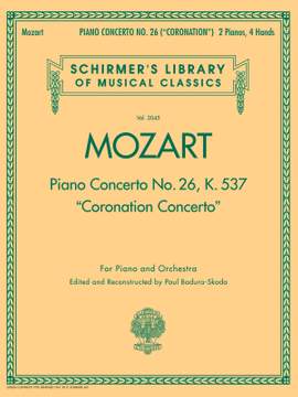 Wolfgang Amadeus Mozart: Piano Concerto No.26 In D 'Coronation' K.537