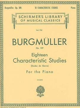Friedrich Burgmüller: 18 Characteristic Studies, Op. 109