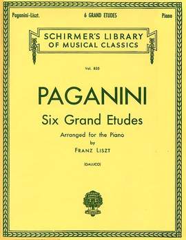 Franz Liszt: 6 Grande Etudes after N. Paganini