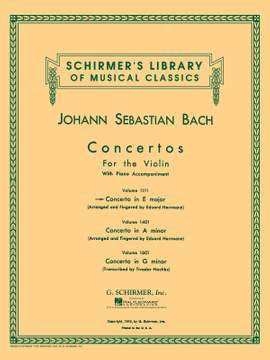 Johann Sebastian Bach: Violin Concerto In E Major