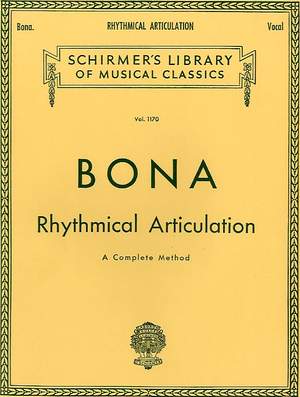Pasquale Bona: Rhythmical Articulation (A Complete Method)