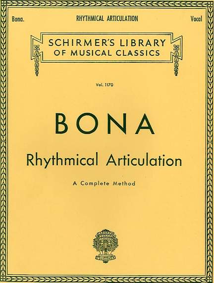Pasquale Bona: Rhythmical Articulation (A Complete Method)