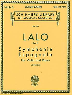 Edouard Lalo: Symphonie Espagnole, Op. 21