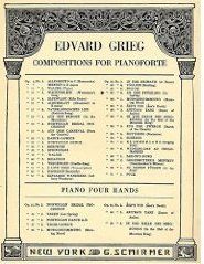 Edvard Grieg: To Spring (No. 6 from Lyric Pieces, Op. 43)