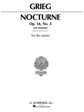 Edvard Grieg: Nocturno, Op. 54, No. 4