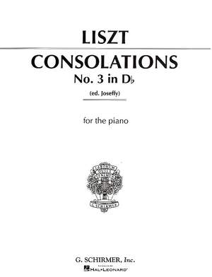 Franz Liszt: Consolation No.3 In D Flat