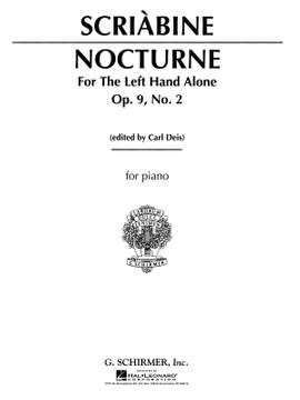 Alexander Scriabin: Nocturne for the Left Hand