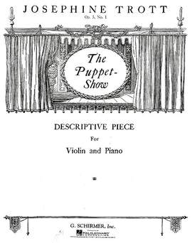 Josephine Trott: Puppet Show, Op. 5, No. 1