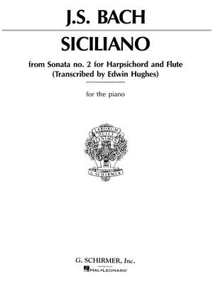 Johann Sebastian Bach: Siciliano Sonata No. 2
