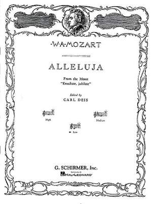 Wolfgang Amadeus Mozart: Alleluia (from Exsultate, jubilate)